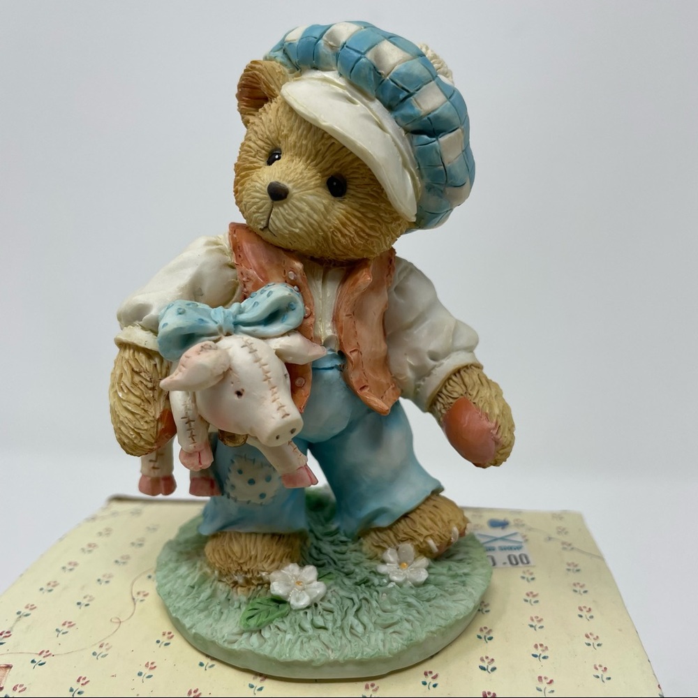 1993 Cherished Teddies 624810 " Tom, Tom The Piper's Son
